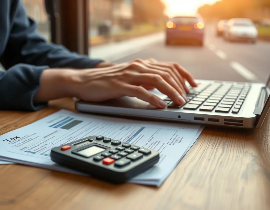Self assessment vs Making Tax Digital: a paper form and a tablet side by side