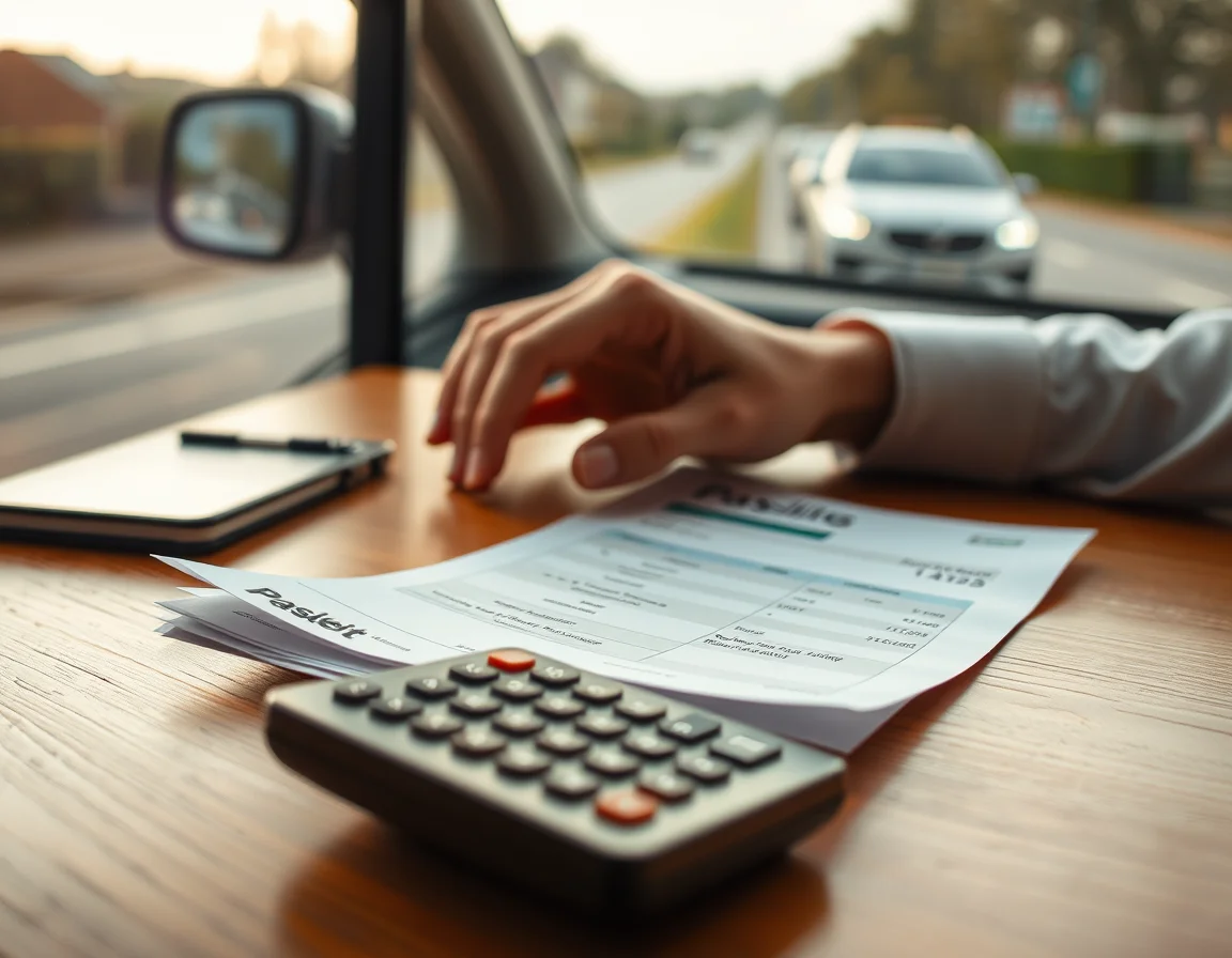 Illustration representing self tax assessment payroll checklist for UK Uber and private hire drivers