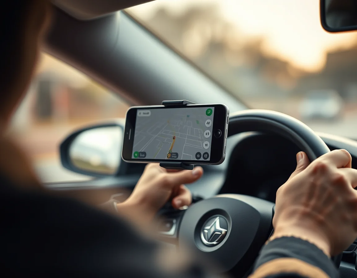 Uber driver allowable expenses checklist with ticks, coins and a fuel pump