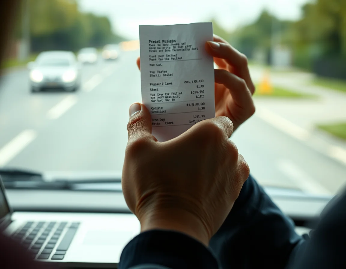 Illustration representing VAT registration online London for UK Uber and private hire drivers